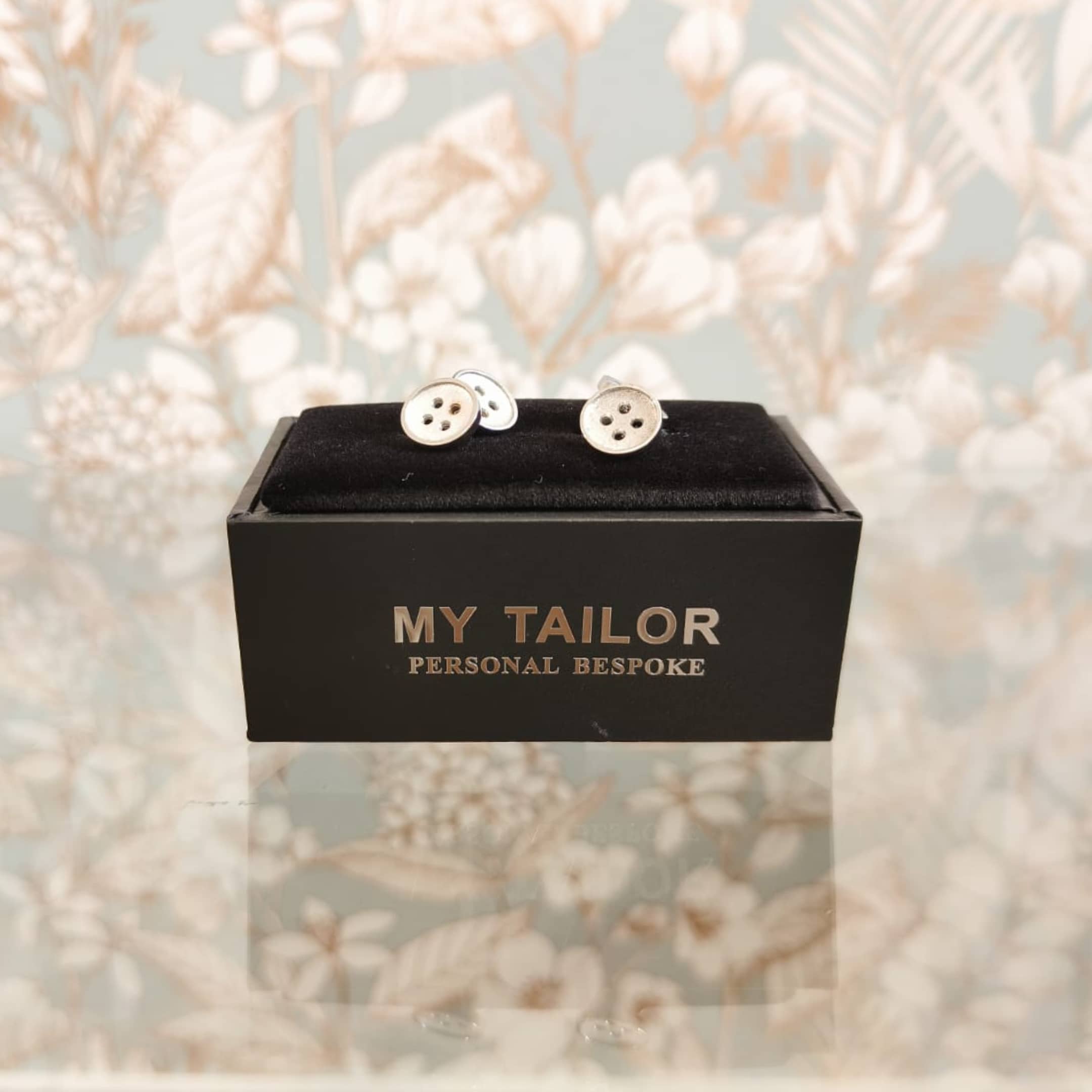 Boutons de manchette sur-mesure argent S925 - My Tailor